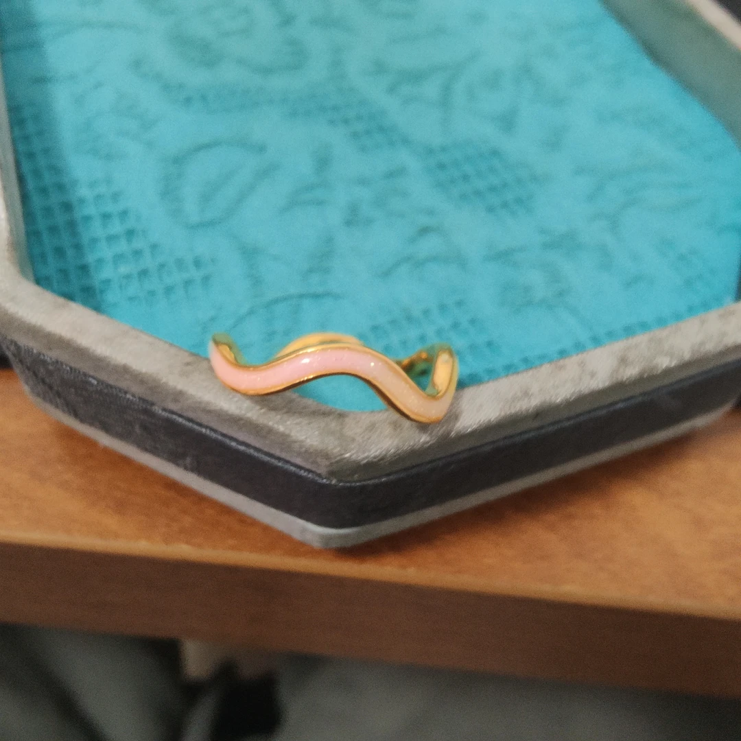 足金9995D无氰工艺时尚戒指14圈号