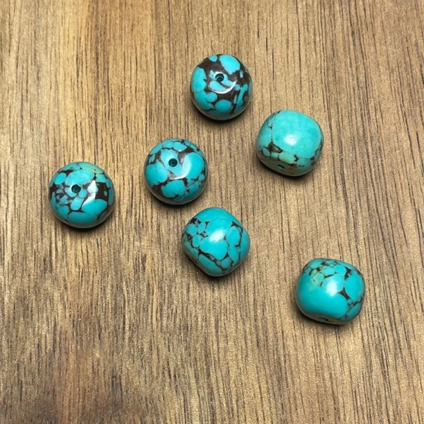 老型12x10mm铁线老型珠文玩配饰DIY散珠【手串建议拍20颗】