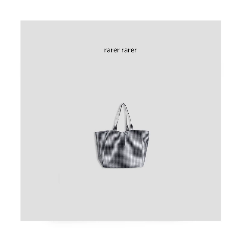 【rarer rarer】格子大包包2408027