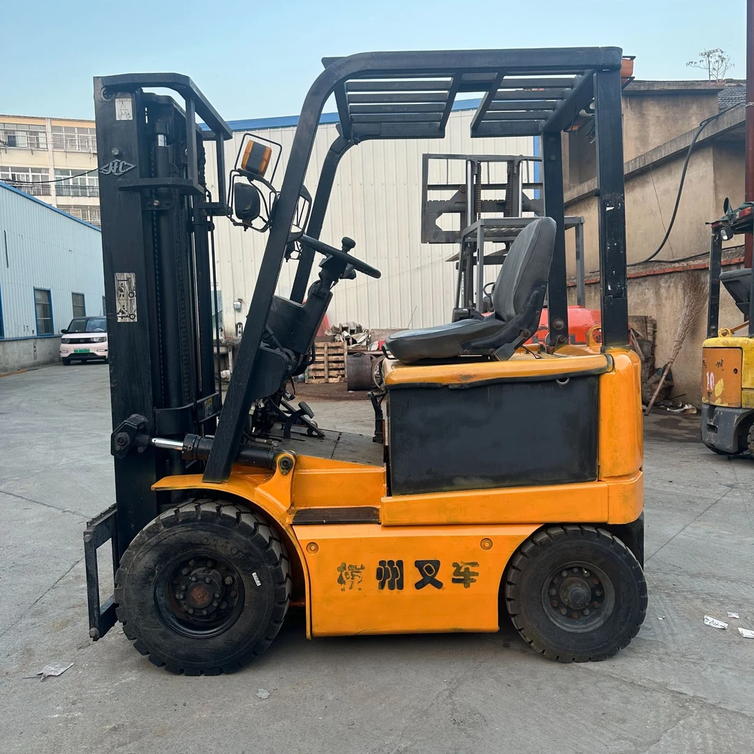 杭叉H款1.5吨电动叉车3米门架原版车况续航4小时左右充气轮胎