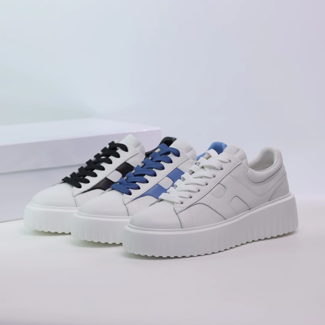 女鞋小白鞋时尚百搭休闲鞋厚底运动鞋女士白色潮流低帮系带 131