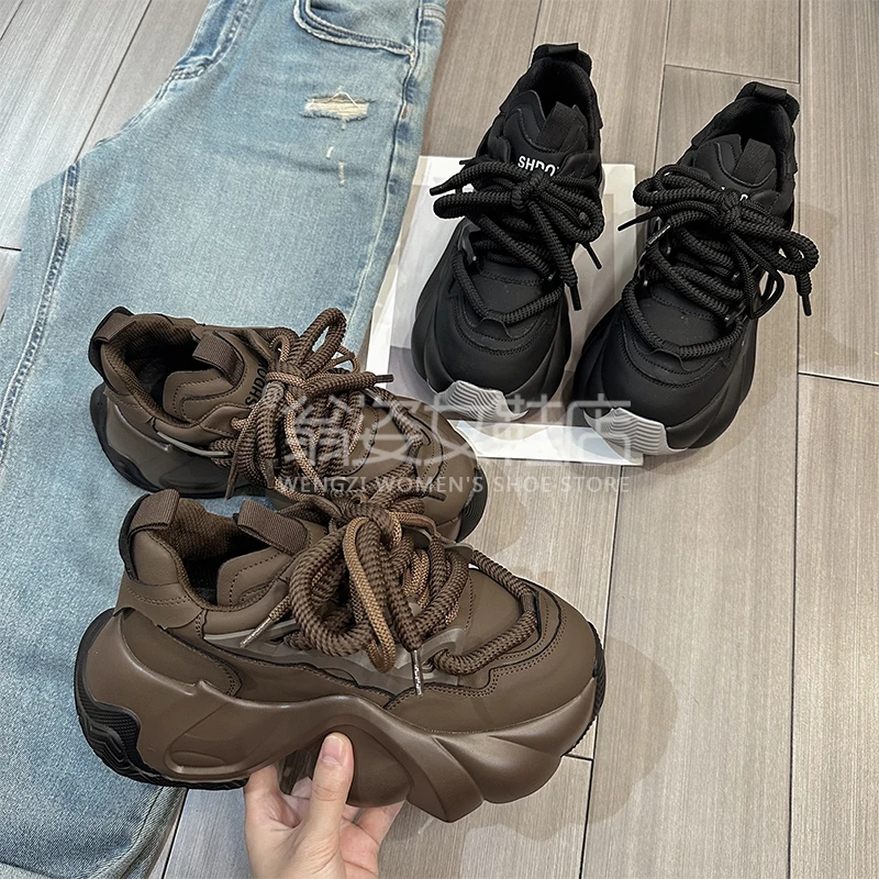 珊Boss【面包】款透气百搭小个子女鞋