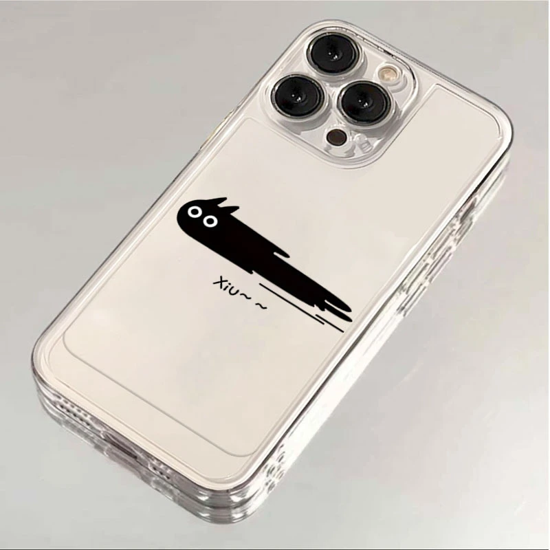 飞速猫苹果15手机壳iPhone14promax12软壳13XR11女Xs男8Plus7