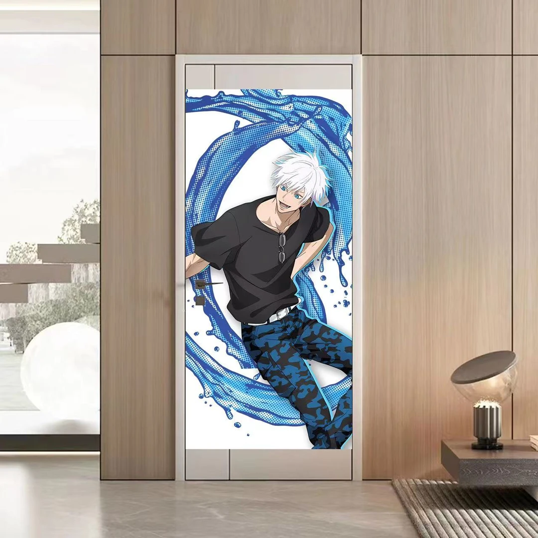 咒术回战2米等身挂布全身五条悟二次元房间海报背景布魔术贴免钉