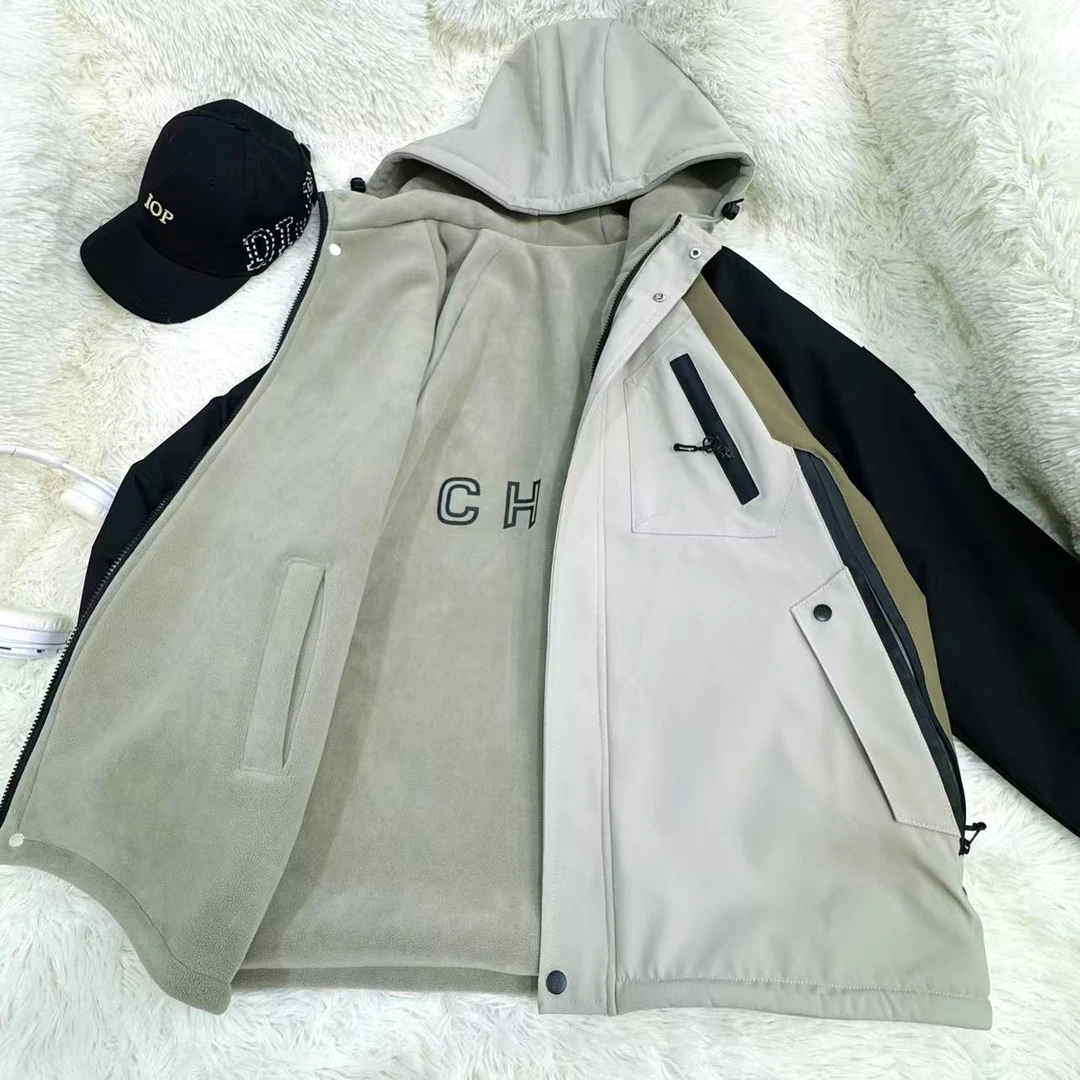 中大1162加绒加厚FO双面外套