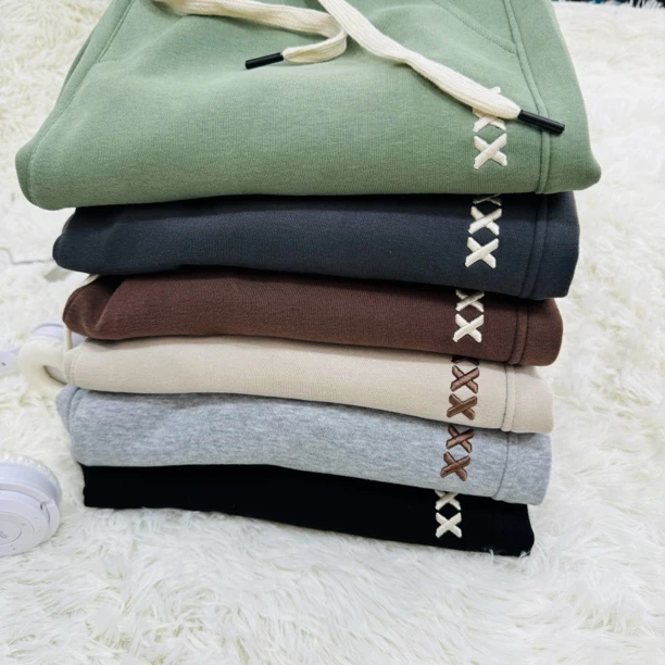 刺绣XXX青少年7701时尚运动亲子系列卫裤