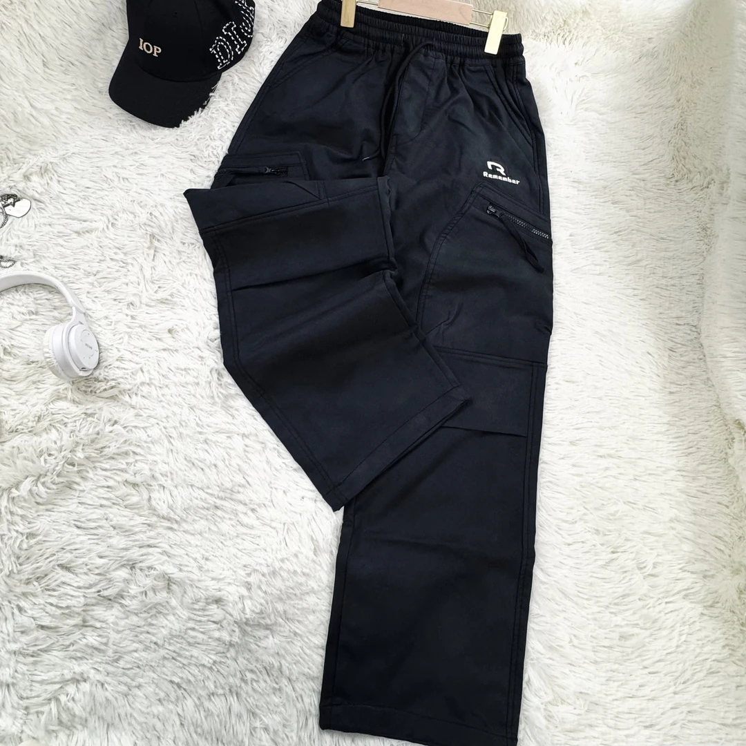 秋季新款7717脏脏工装裤R字休闲长裤