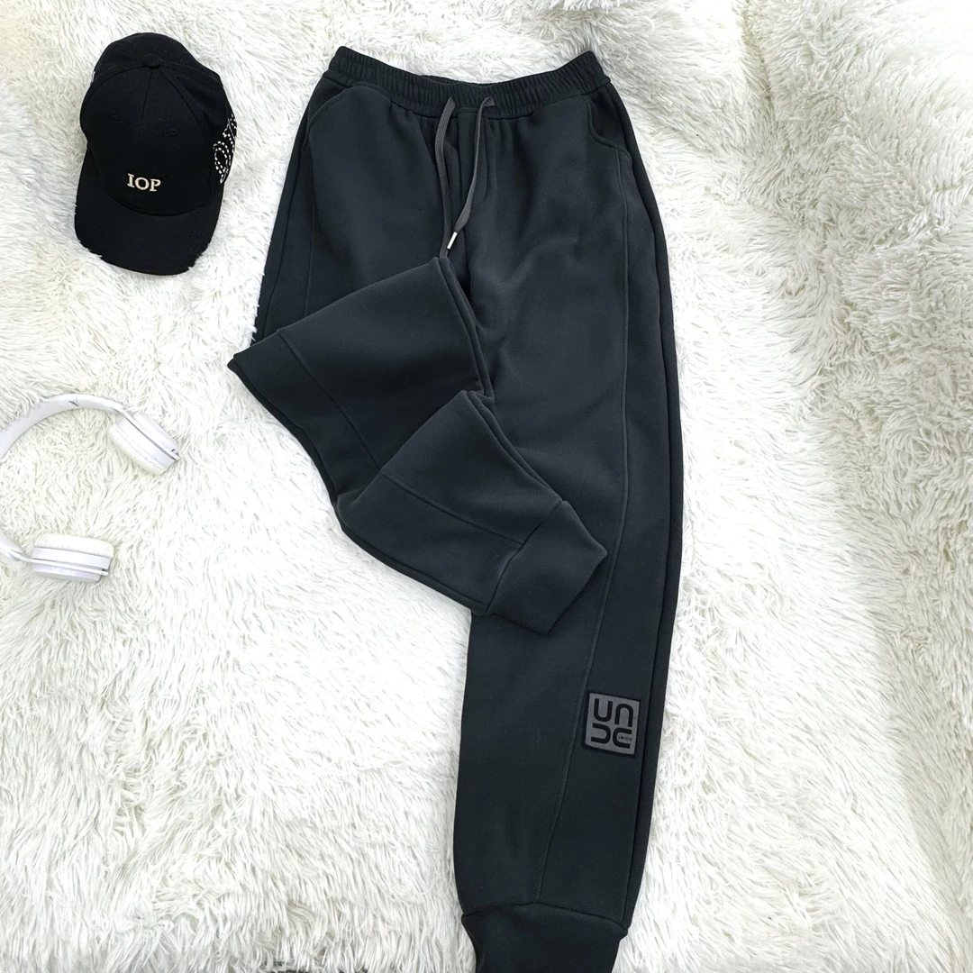 冬季青少年8024防风加绒un卫裤