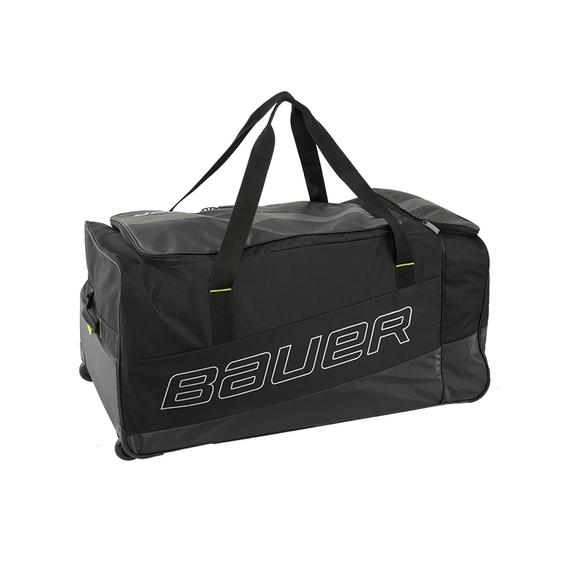 bauer/鲍尔PREMIUM冰球装备拉杆包儿童青少年成人冰上曲棍球护具