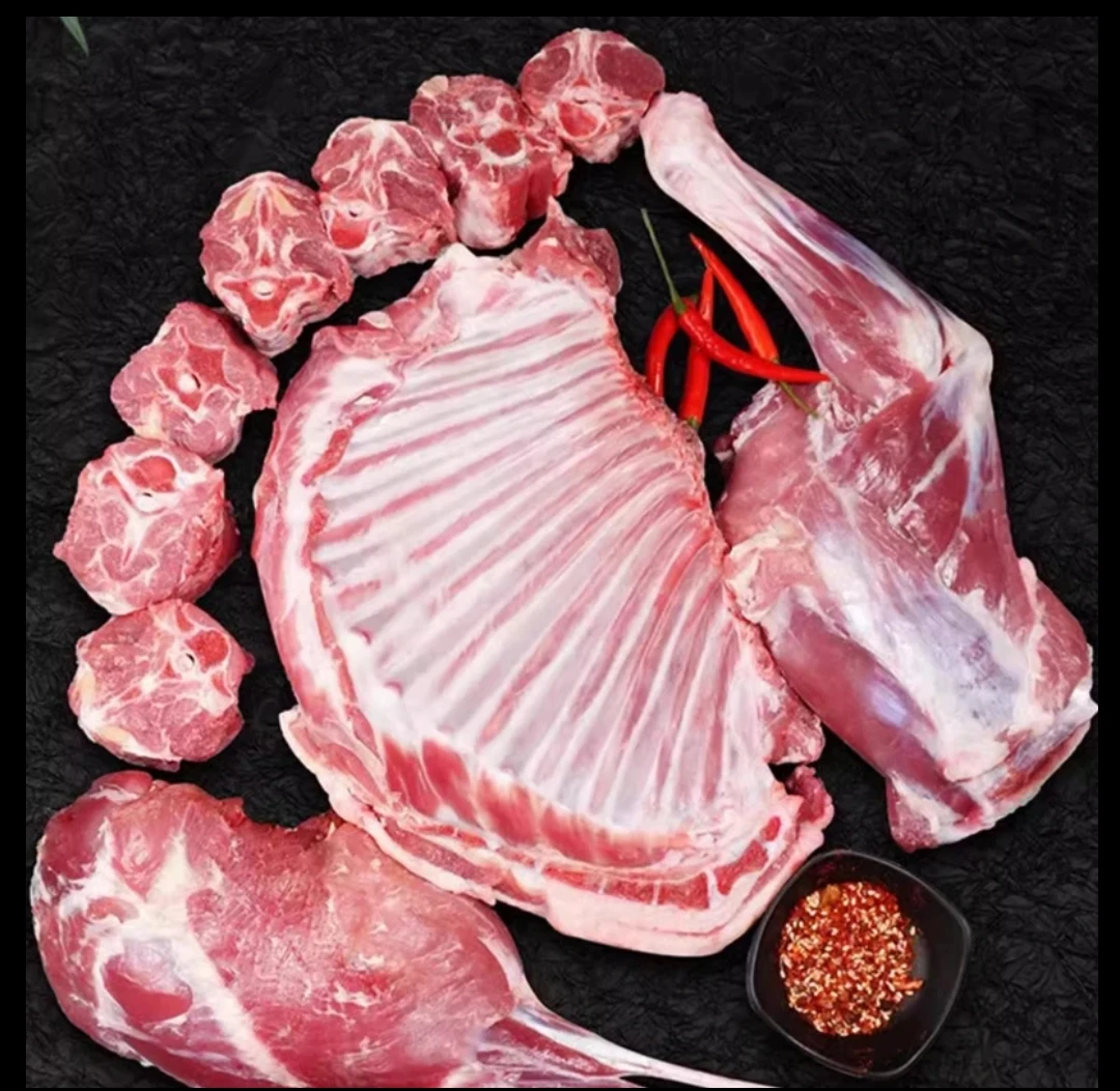 首播福利8斤试吃装内蒙羊肉2斤羊排2斤精肉4斤羊脊骨棒骨包邮