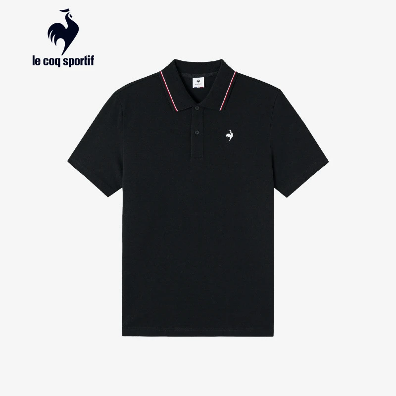 【三色POLO】乐卡克法国公鸡2024秋季男士短袖POLO衫L242MECA1107