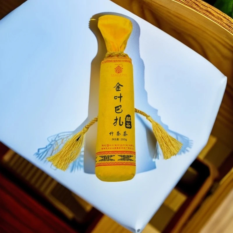 金叶巴扎竹条藏茶迷你版