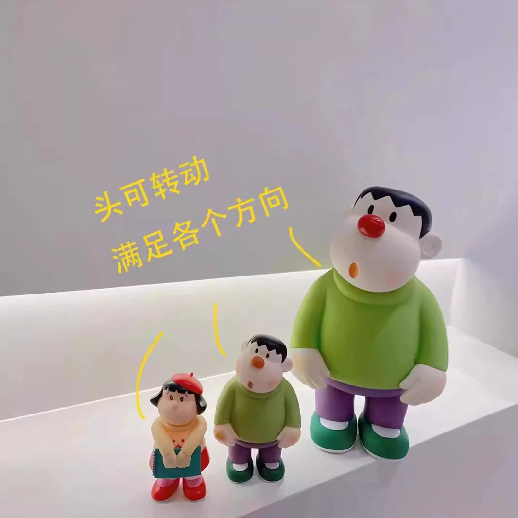 车载摆件胖虎呆萌创意可爱汽车摆件车顶胖虎车尾个性装饰居家摆件