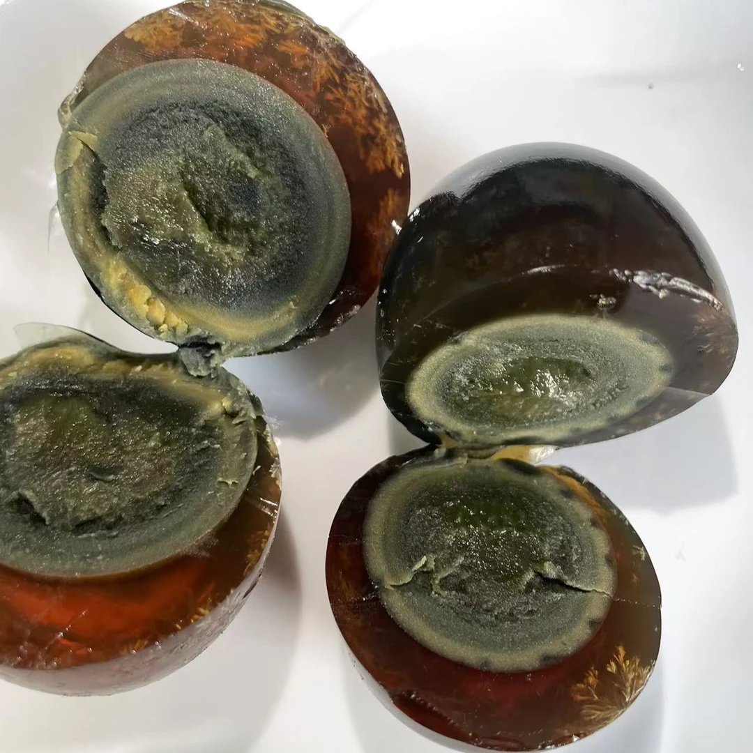 松花蛋流油微山湖松花蛋变蛋正宗无铅工艺农家土鸭蛋传统工艺腌制