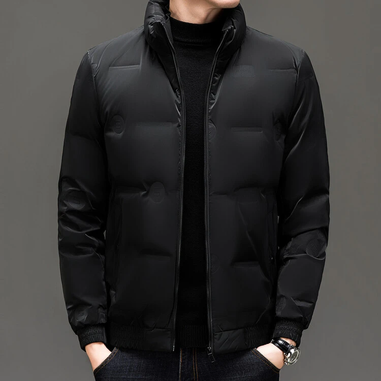 波司登新款男士秋冬季羽绒服立领保暖潮流白鸭绒短款冬装免洗外套