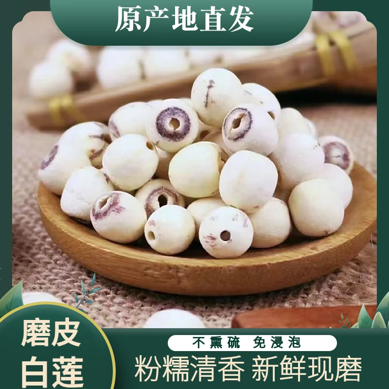 2024年磨皮白莲（湘莲）