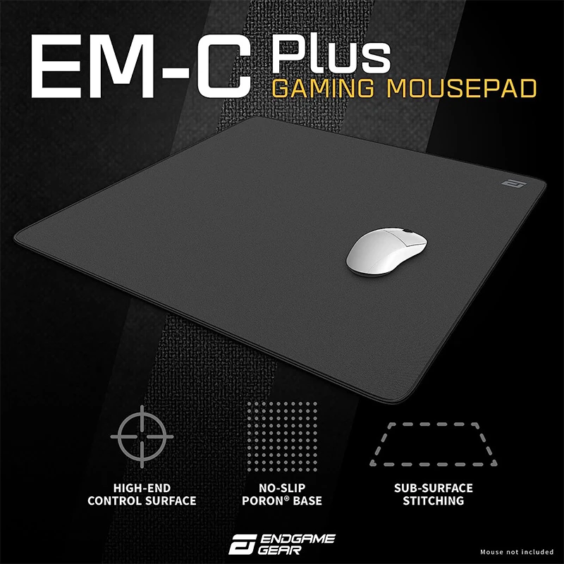电竞鼠标垫 endgamegear EM-C/ EM-B 大尺寸 黑色 fps游戏鼠标垫