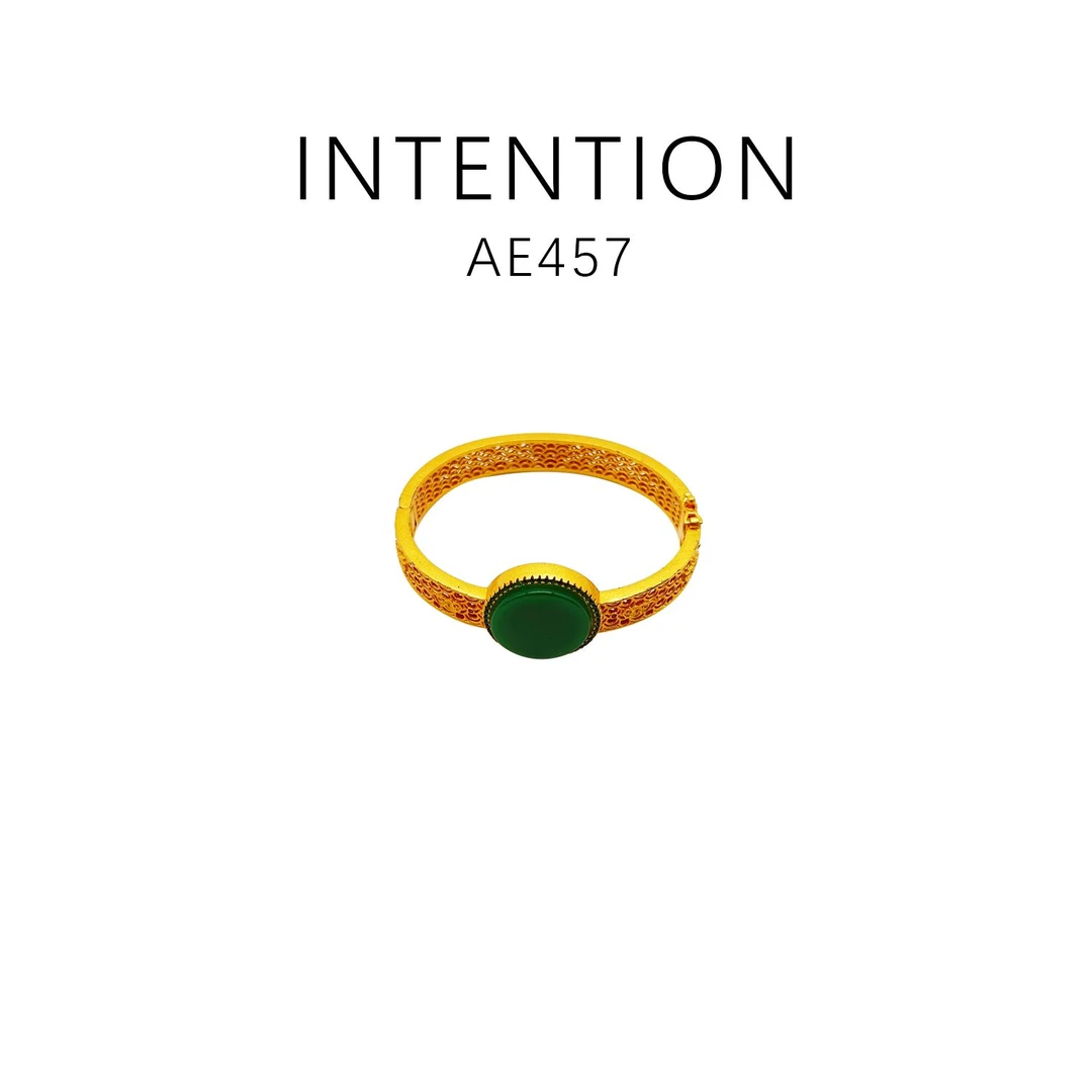 铜合金手镯 设计师款简约时尚精致手镯~AE457