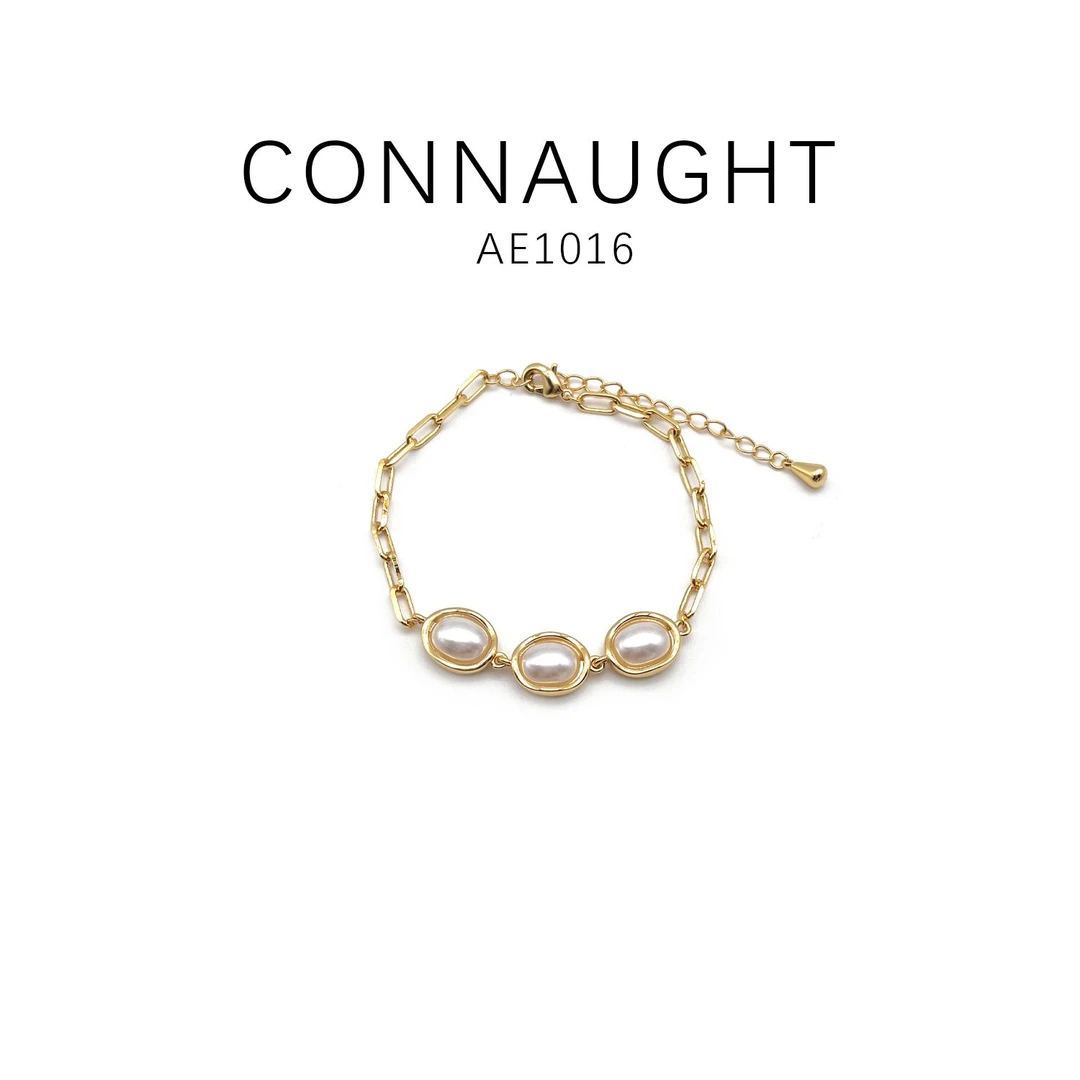 铜合金手链 设计款百搭简约经典时尚手链~AE1016