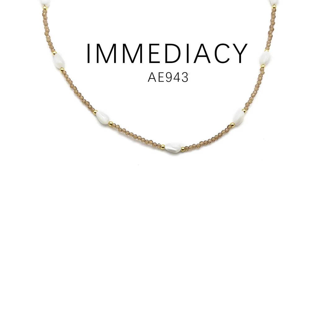 铜合金项链 经典款优雅气质百搭轻奢项链~AE943