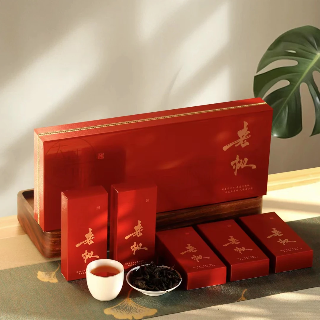 【武夷岩茶】红色礼盒老枞-10泡装