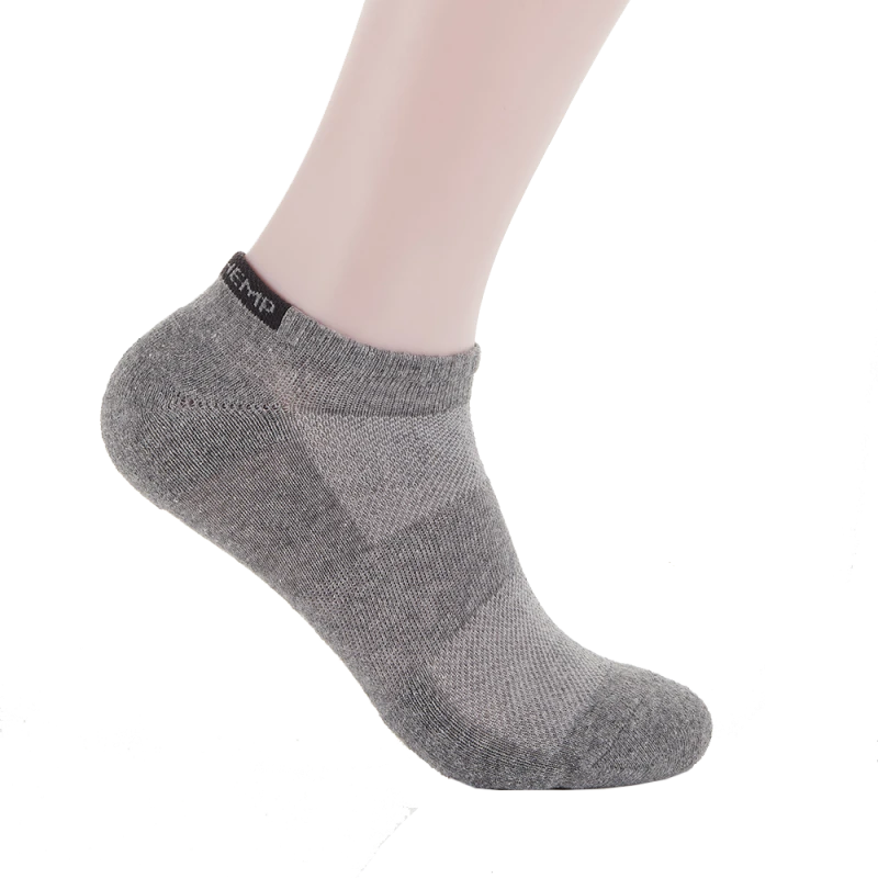 DM【精英袜】汉麻春夏短袜5双装防臭干爽运动缓震