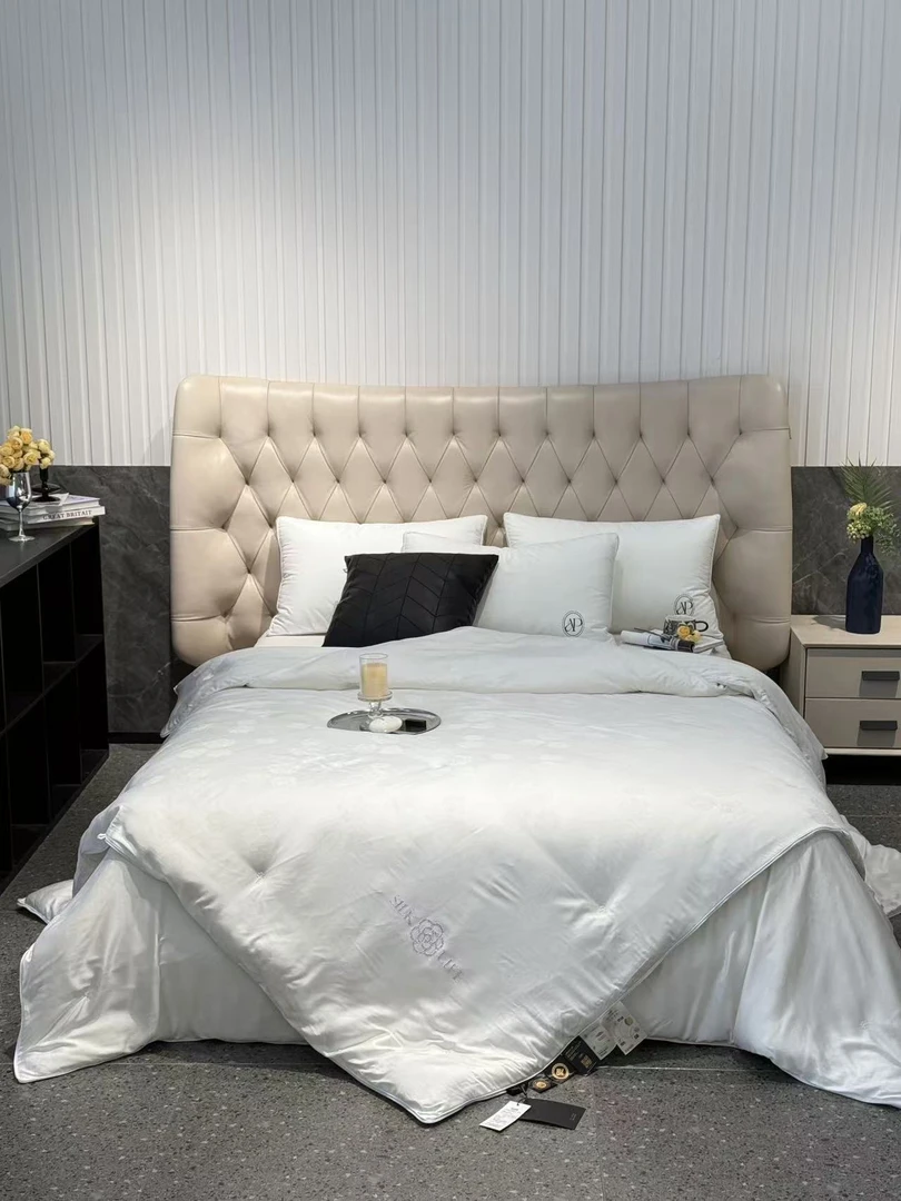 【大强】/高端/天丝棉-蚕丝被芯-【子母被】二合一