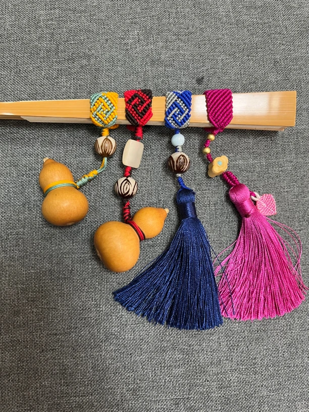 手工编织扇箍（不含扇子）