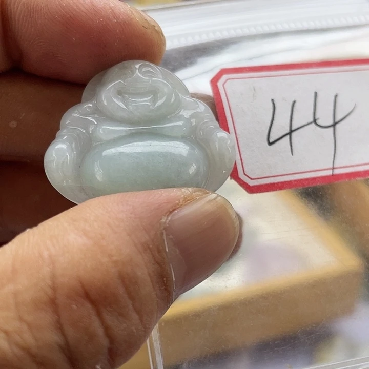 翡翠颈饰未镶嵌天然缅甸翡翠吊坠