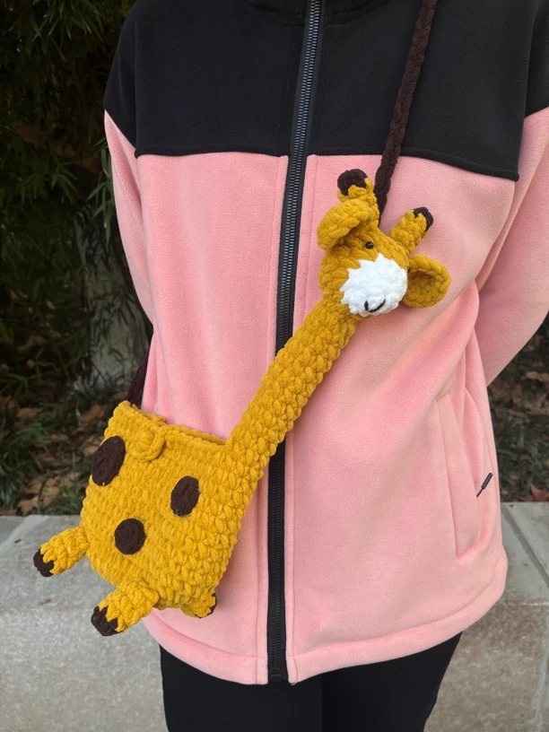 毛绒迷你秋冬网红单肩零钱包编织包卡通ins拉链材料包肩包