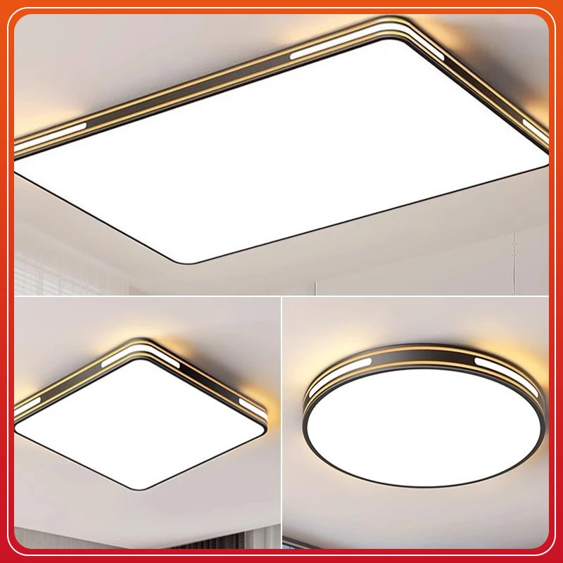 卧室家用吸顶灯简约大气客厅大灯房间餐厅新款中山照明卧室吸顶灯