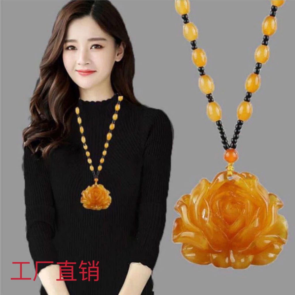 毛衣链吊坠男女秋冬项链女款项链长款项链民族风吊坠