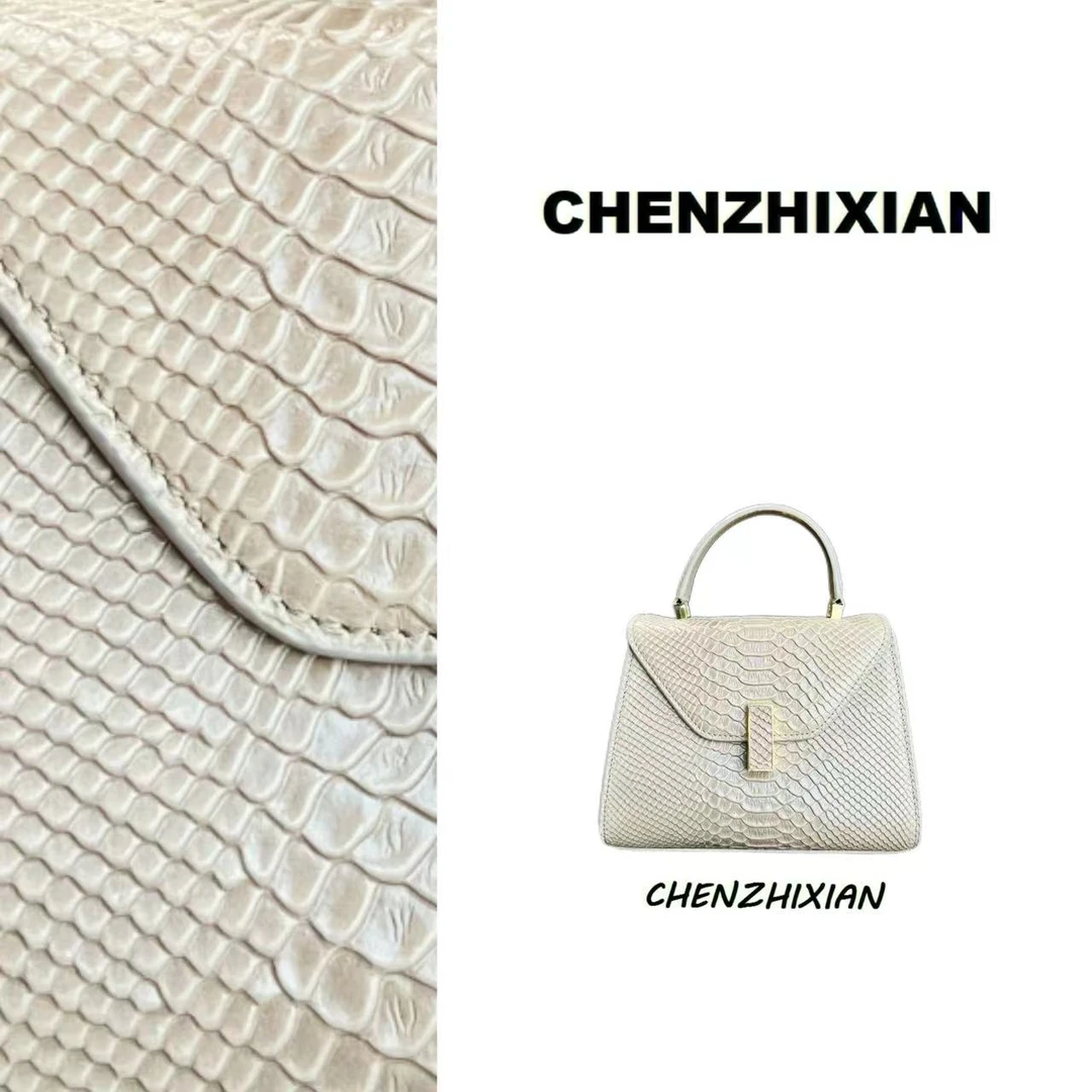 CHENZHIXIAN【闲谈青梅】Nan 小众小号压纹手提斜挎包