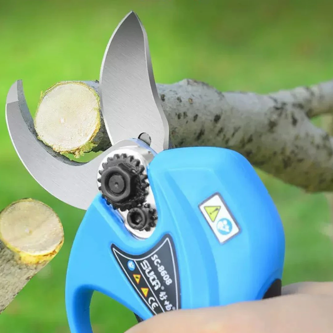 舒畅无线8608【修枝32mm】修剪果树电动修枝剪二电一充剪枝剪子家用