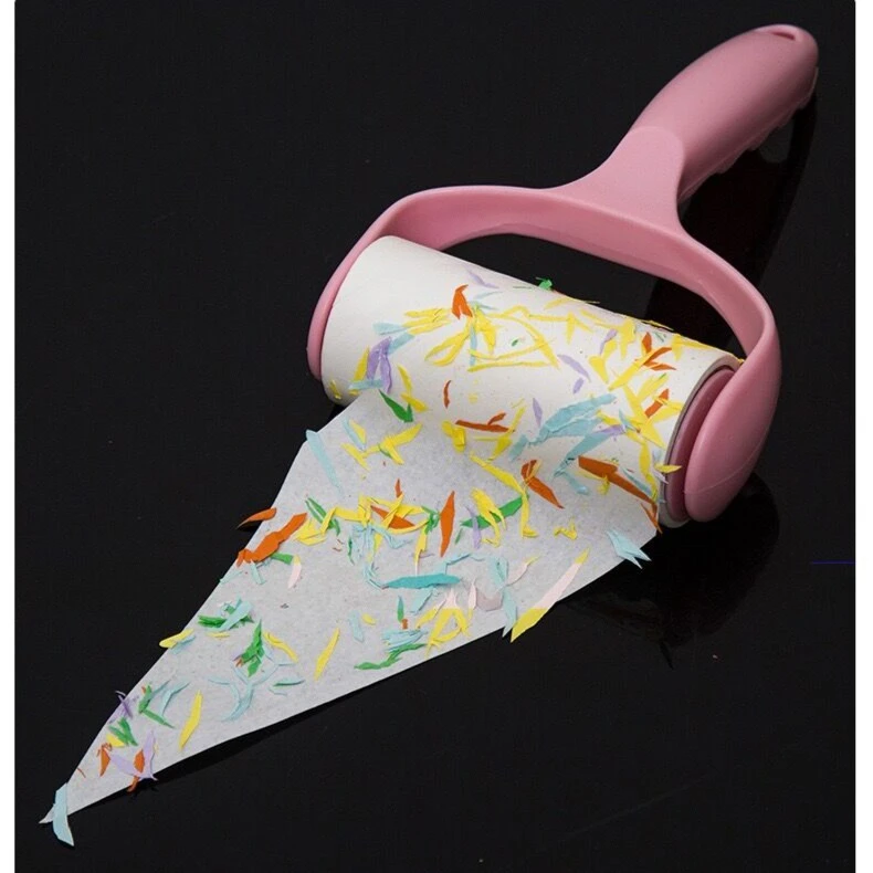 粘毛器可撕式滚筒粘尘纸毡滚刷粘毛沾毛神器衣服去除滚毛器毛刷