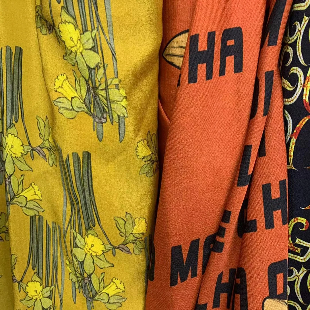 珍珠双绉 |提花真丝 面料