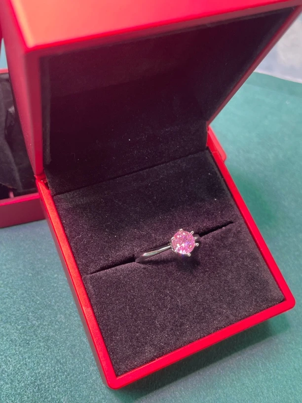 非金属戒指 戒指  [相爱的心  如星辰般璀璨  ]戒指    A2