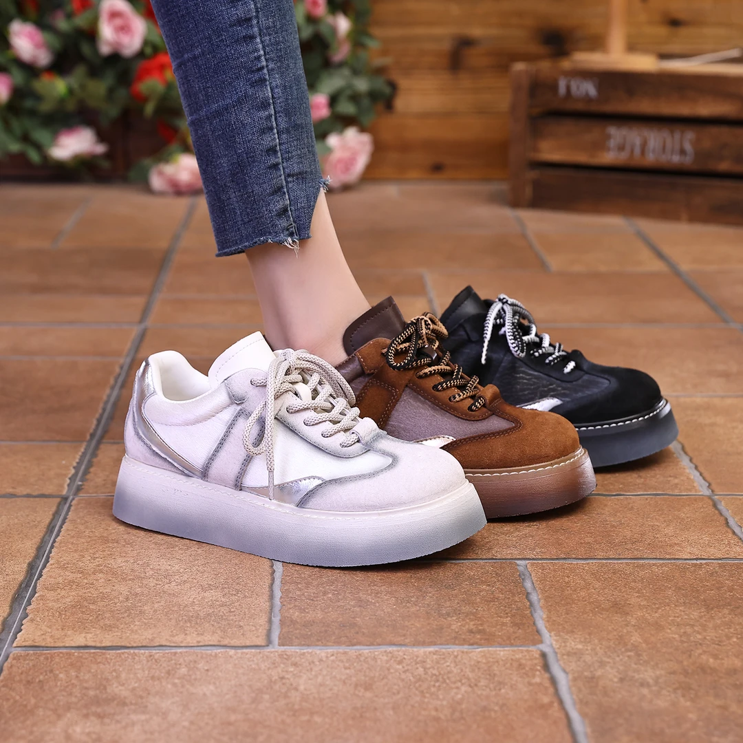 千之恋A增高4CM2024夏季新款轻奢软底高能感休闲百搭气质女鞋9981