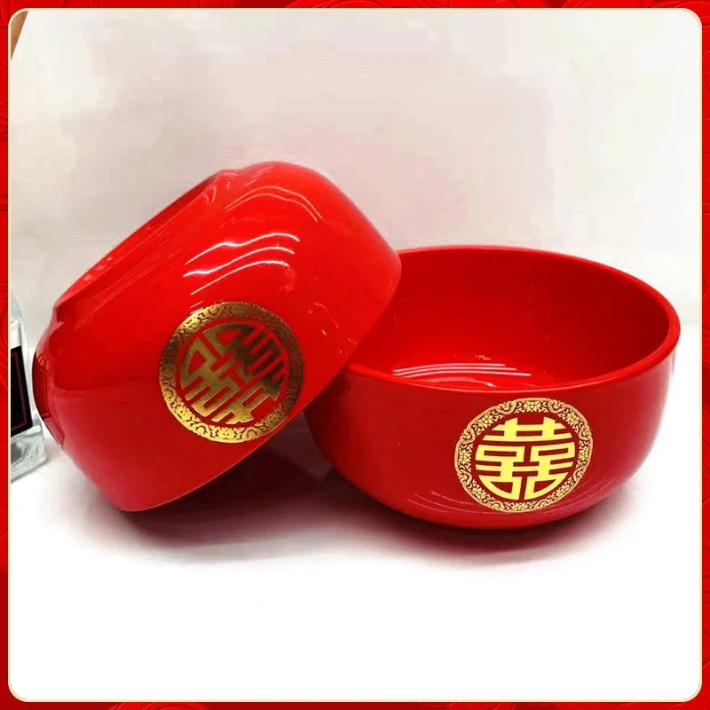 结婚瓷器大红碗结婚瓷器大红碗