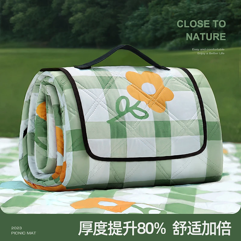 野餐垫防潮垫加厚户外地垫便携户外露营野炊防水春游帐篷草坪坐垫