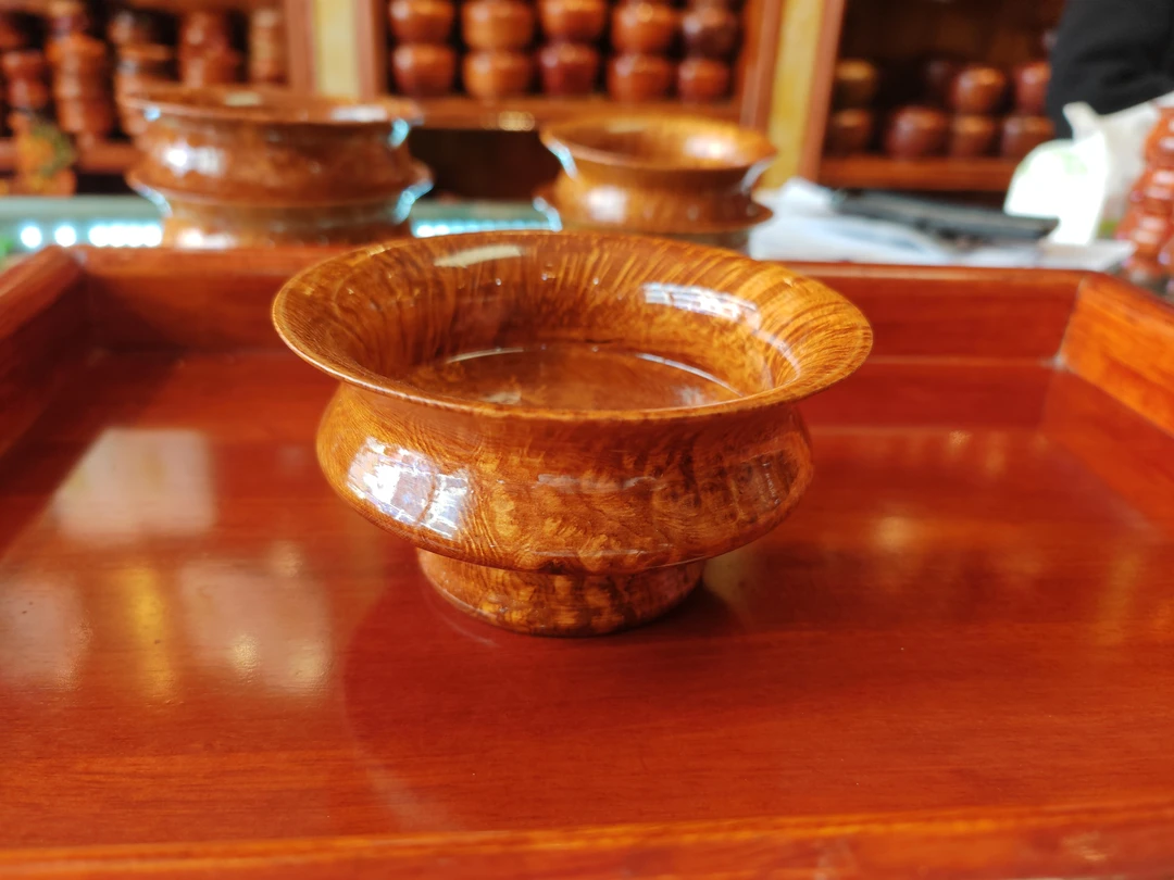 边扎木吃饭 饮酒碗口径13公分----14公分