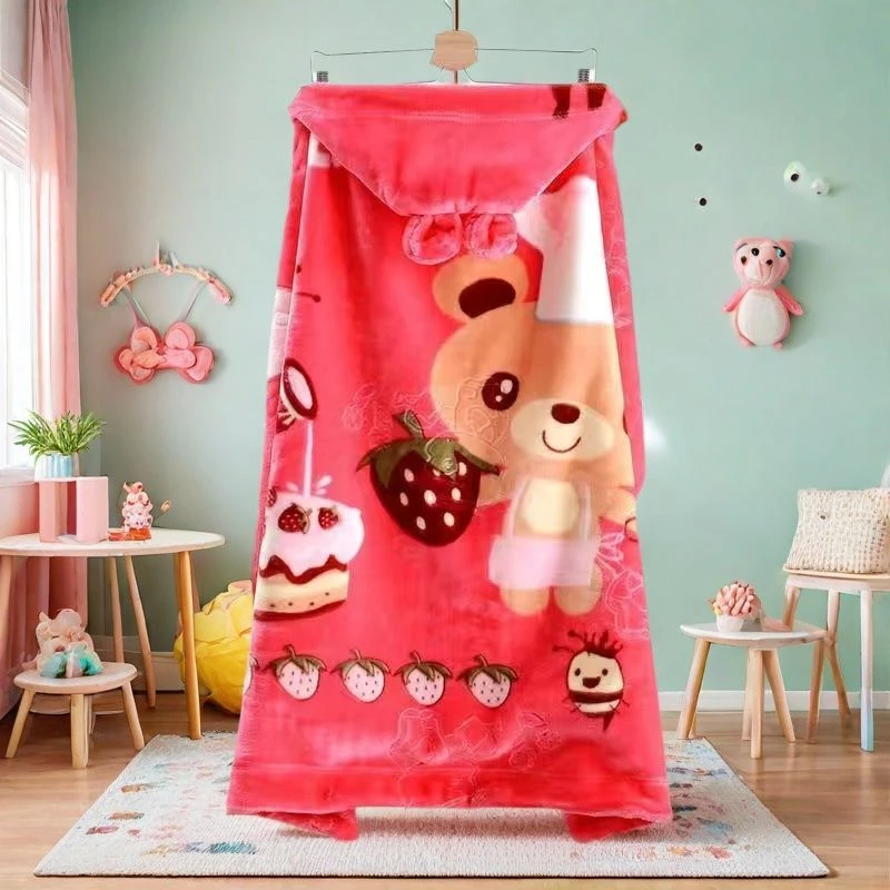 新品婴儿披风斗篷外抱被防踢被盖毯出宝宝包裹被婴幼儿斗篷秋冬