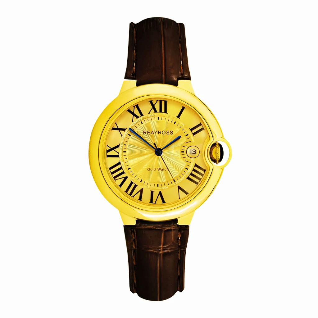 【女款光气球】REAYROSS/足金999/全自动机械手表