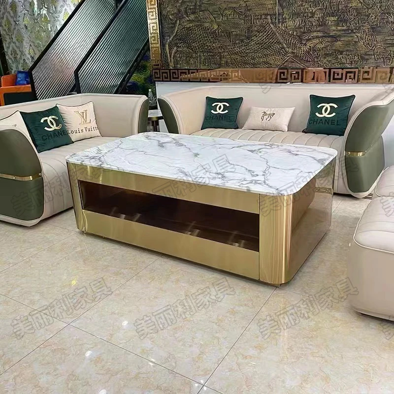 定制酒吧KTV茶几K歌派对房娱乐茶几岩板金色清吧沙发包厢卡座吧台
