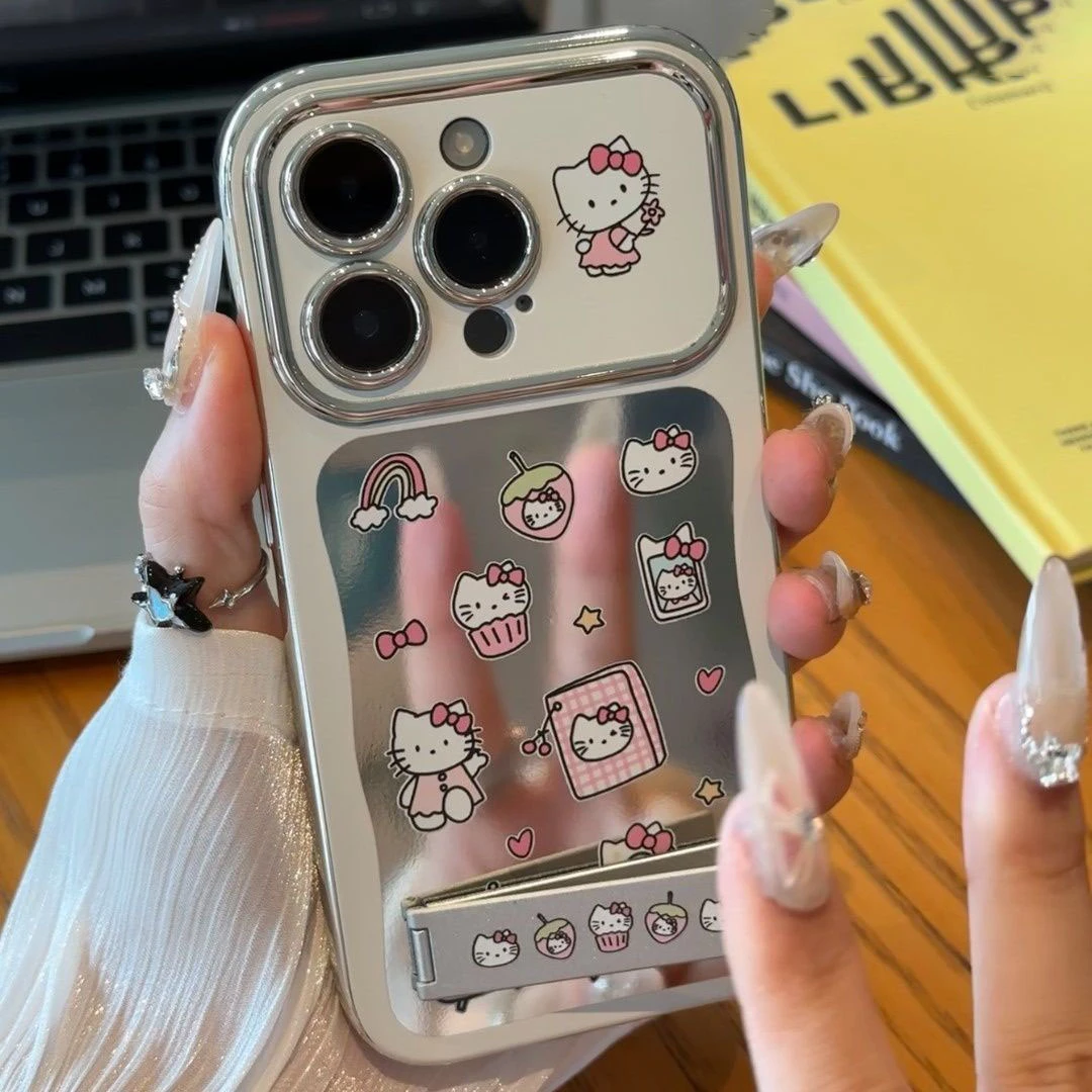 大视窗镂空凯特适用苹果16华为oppo小米14vivo手机壳防摔iphone13