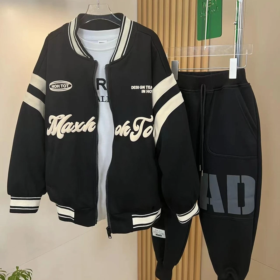 【现货48H】【韩拓童品】男童外套2022年新款潮酷中大童棒球服