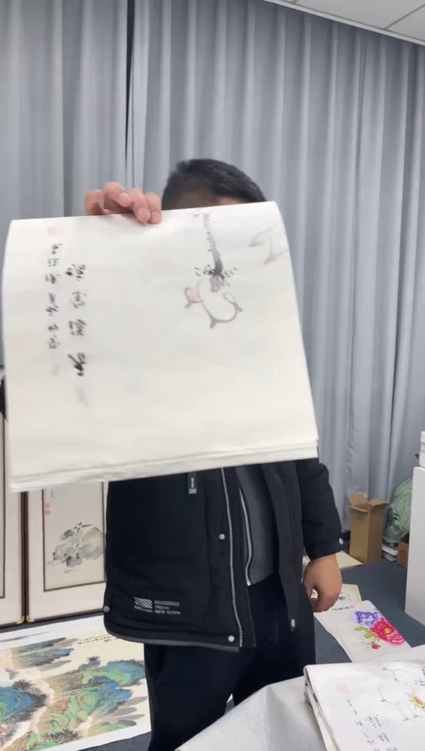 【闪购商品】绘画陈浩 四联 白