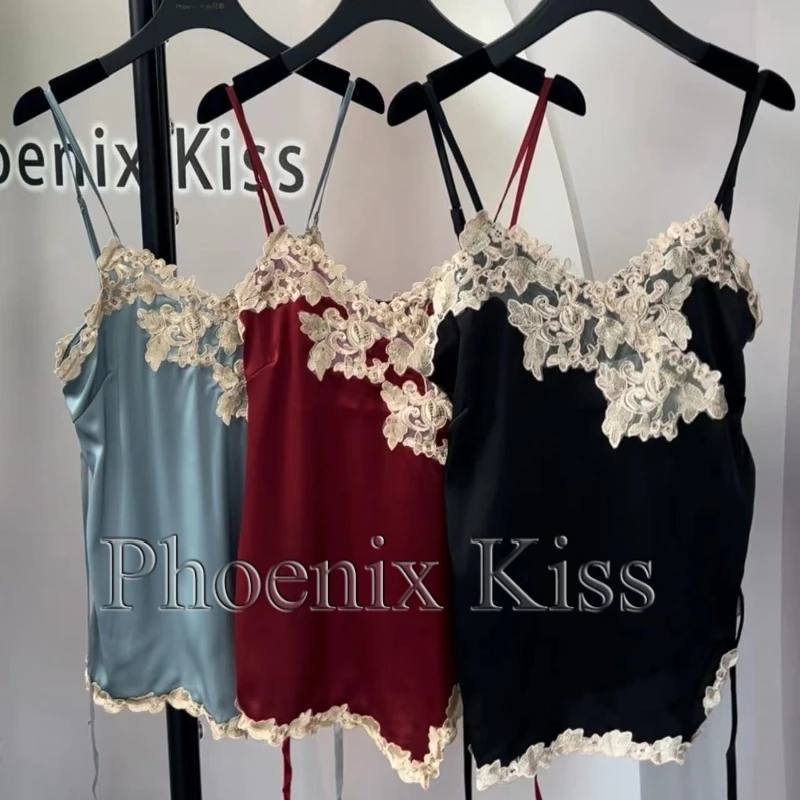 phoenix kiss/凤凰之吻性感欧美露背大码可爱款睡衣女套装蕾丝