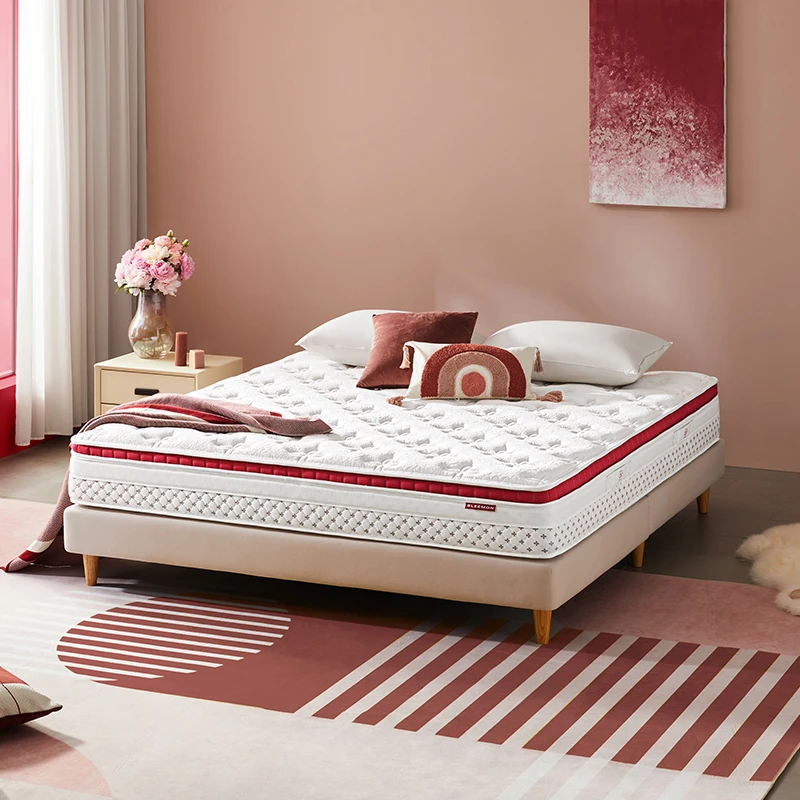 【喜乐2S】 喜临门家用乳胶轻音独袋弹簧双核抗菌防螨床垫