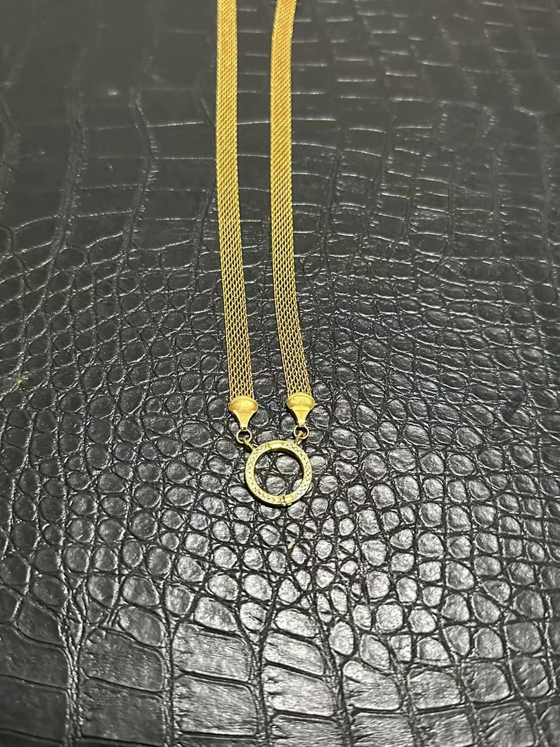 链子足银  项链 收藏级轻奢时尚气质简约精致项链WD1210171